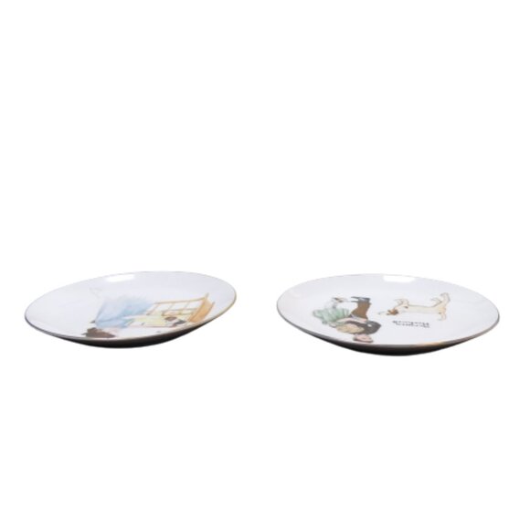 Vintage Norman Rockwell Plates Set of (2) - Picture 7 of 7